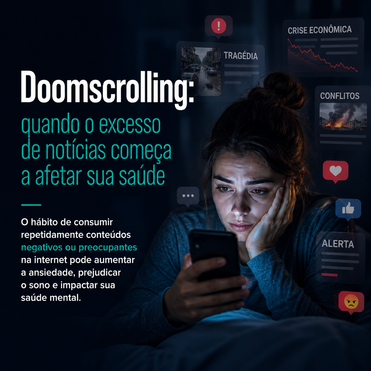 Blog: Doomscrolling, quando o excesso de notícias começa a afetar sua saúde