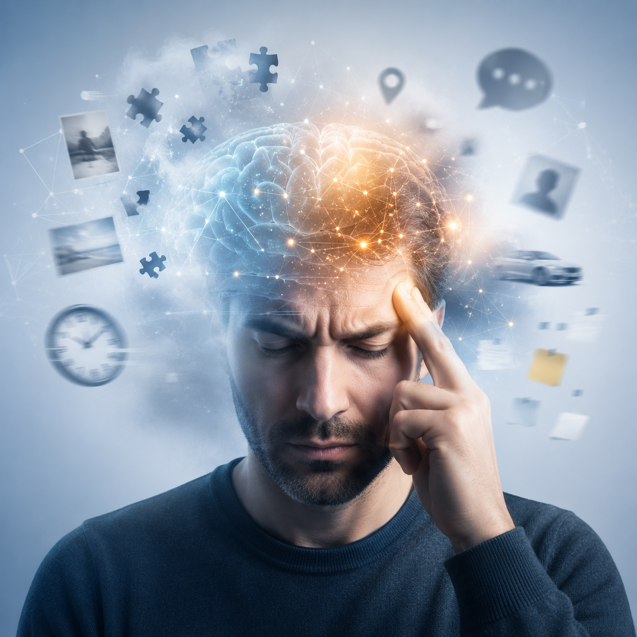 Blog: Cérebro no Modo Automático: Por que estamos esquecidos, confusos e esgotados?
